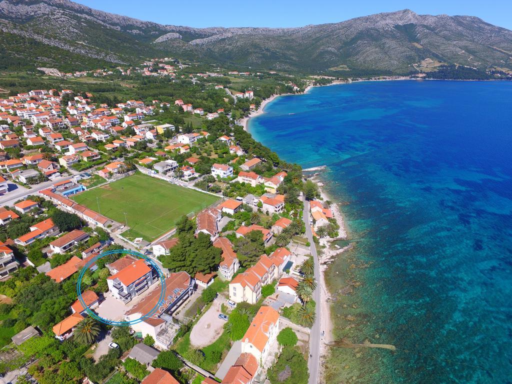 Villa Franka Оребич Екстер'єр фото